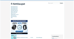 Desktop Screenshot of finettikaupat.com